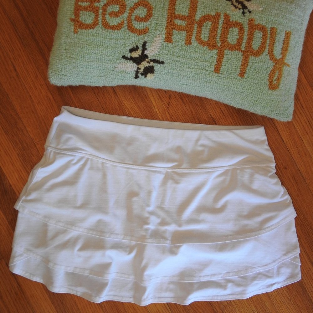 Athleta White Skort, Large